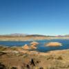 Lake Mead.
February evening.