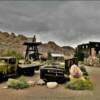 Old mining vehicles
and equipment.
Nelson, NV.