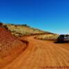Nevada's Midas "red clay" backroad-near Midas, Nevada