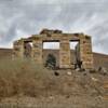 Remains of the old bank.
Candelaria ghost town.