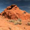 Valley of Fire.
Fluorescent orange butte.