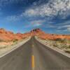 Traversing the
Valley of Fire Park.