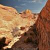 White Domes Canyon.
Valley of Fire.