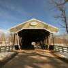 Saco River Covered Bridge.
(close up view)