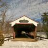 Swift River Covered Bridge.
(frontal view)