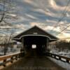 Rowell's Covered Bridge.
(close up)