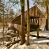 Kenyon Hill Covered Bridge.
(east entrance)