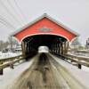 Mechanic Road 
Covered Bridge.
(frontal view)