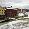 Frozen Isreal River & Mill.
Littleton, New Hampshire.