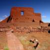 Pecos National Monument.
(frontal view)
