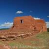 Northern angle of
Pecos National Monument.