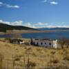 Remains of the original
Eagle Nest Lodge.
Colfax County, NM.