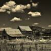 Old 'barn-complex' near Youngsville, New Mexico