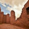 Quarai Mission ruins.
(more 'indoor' remnants)
