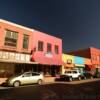 Silver City's colorful downtown district.