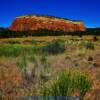 'Bluff projection' near Cimarron, New Mexico