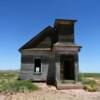 The old Presbyterian church in
Taiban, New Mexico.