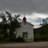 A picturesque overcast day 
at this charming old chapel.