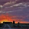 Another tranquil sunset.
Near House, NM.