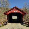 Newfield Covered Bridge.
(built 1853)
Tomkins County, NY.
