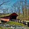 Newfield Covered Bridge.
(west angle)
