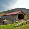 Hamden Covered Bridge.
(built 1859)
Near Delancy, NY.