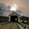 Rexleigh Covered Bridge.
(frontal view)