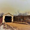 Rexleigh Covered Bridge
& mill remnants.
(south angle)
Near Salem, NY.