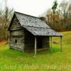 Mid-1800's settler's cabin~
(near Idlewild, NC).