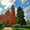 Historic Stuttsman County Courthouse. (1882)
(Jamestown, ND.)