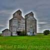 Twin (abandoned) grain elevators
Arena, ND.