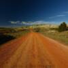 Traversing Roosevelt National Grasslands.
Near Medora, ND.