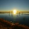 Beautiful November sunset.
Near Blaisdell, ND.