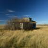 Modest old farm house.
Near McGregor, ND.