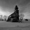 Another B&W of the
Hurricane Lake Church.
December evening.
