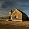 'Color' view of the 
Lonetree ghost church.