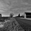 A view down "Main Street"
Lonetree, ND.