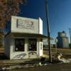 Braddock, North Dakota.
Old store.
Now a coffee shop.