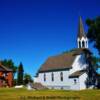 Manfred, North Dakota church