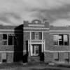 Early 1900's brick school.
Crystal Springs.
(Kidder County)