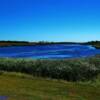 Beautiful blue pond-near Cathay, North Dakota