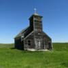 Another bluesky image of the
Arena, ND church.