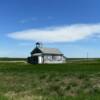 Another beautiful old
one-room schoolhouse.
North of Steele, ND.