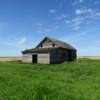 Another angle of this
beautiful old farm shed
on the rolling plains.