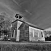 Early 1890's Church & Schoolhouse~
Near Bartlett, Ohio.