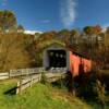 Hills-Hildreth Covered Bridge~
(over the Muskingum River)
Built in 1878.
Near Marietta, Ohio.
