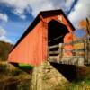 Hune Covered Bridge~
(built 1879)
Wingett Run, Ohio.