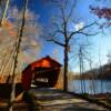 George Hutchins Covered Bridge~
(lake view).