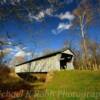 Bergstresser/Dietz Covered Bridge~
(straight-thru view).