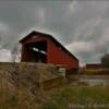 Engle Mill Road
Covered Bridge.
(opposite view)